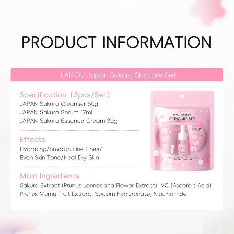 Sakura Facial Skincare Kit